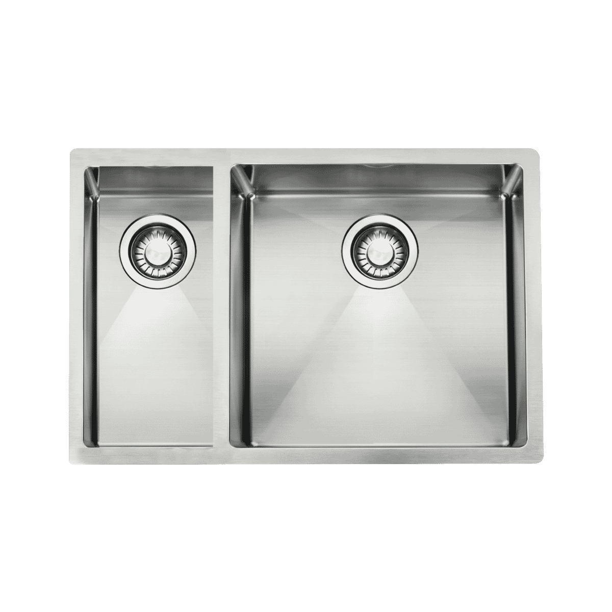 Franke Planar 1 & 1/2 Bowl Sink PZX260R-SBL