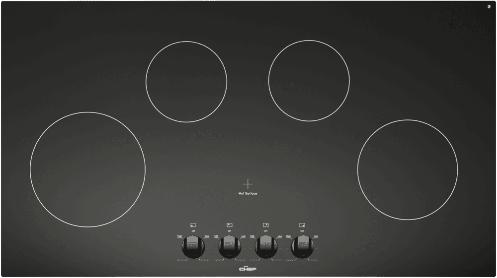 Chef Chc944ba 90cm Ceramic Cooktop At The Good Guys
