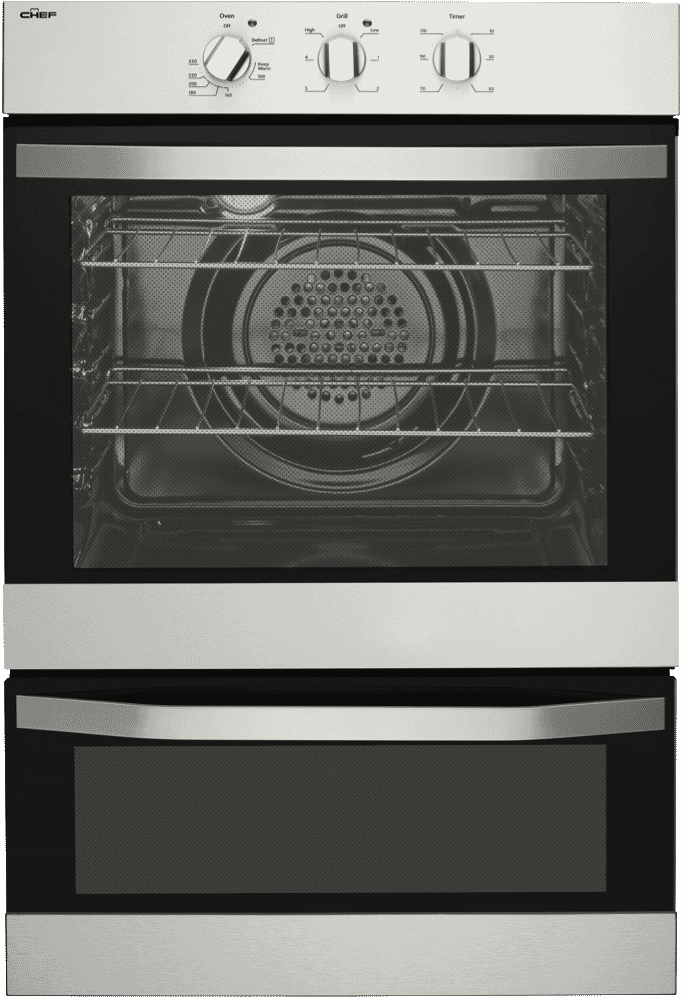 Chef Cve662sa 60cm Electric Oven With Separate Grill At The Good Guys