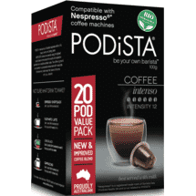 PODiSTAIntenso Coffee Pod 20pk50044801