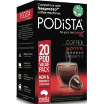 PODiSTASupremo Coffee Pods 20pk50044802