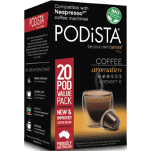 PODiSTAAromatico Coffee Pods 20pk50044804