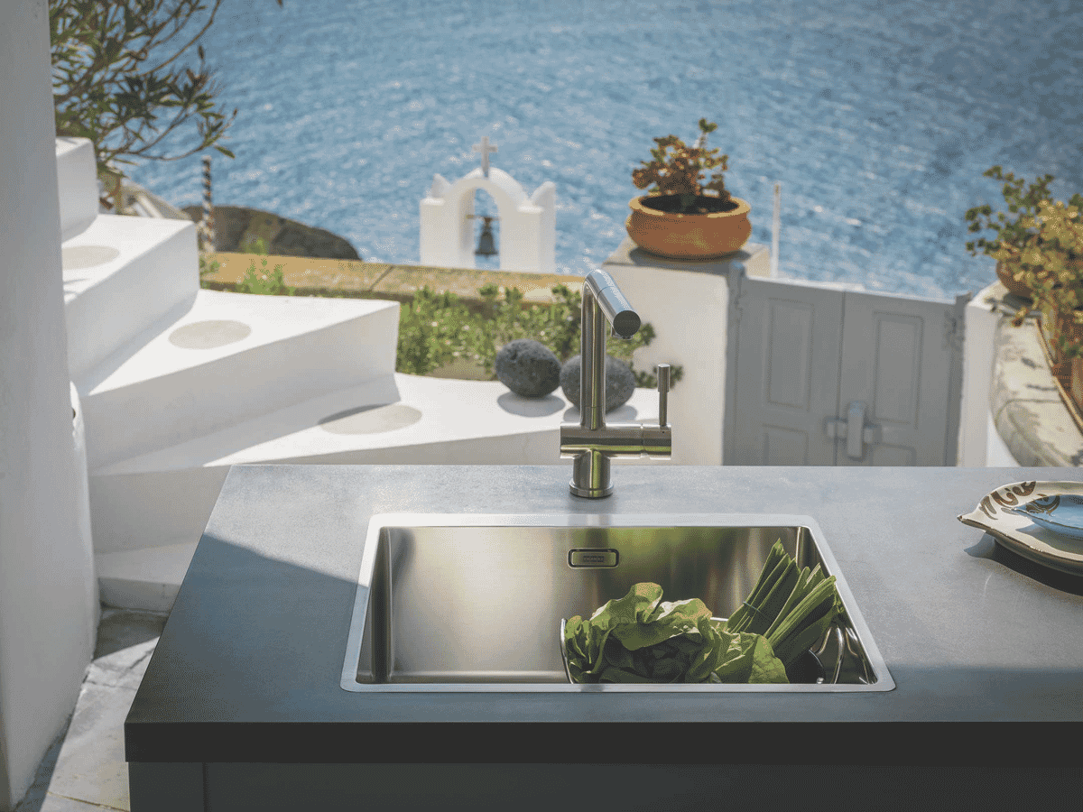 Franke BOX21068 Bolero box single bowl sink at The Good Guys