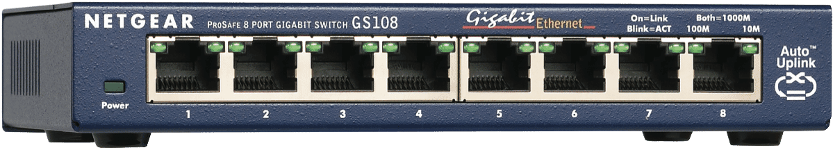 Netgear 8-port Gigabit Ethernet Switch