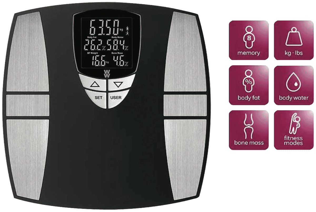 Weight Watchers WW800A Bodyfit Smart Scale at The Good Guys