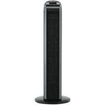 Kambrook77cm Arctic Black Tower Fan with Remote50046920