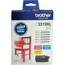 BrotherLC-3319XL-3PK Colour Value Pack50047006