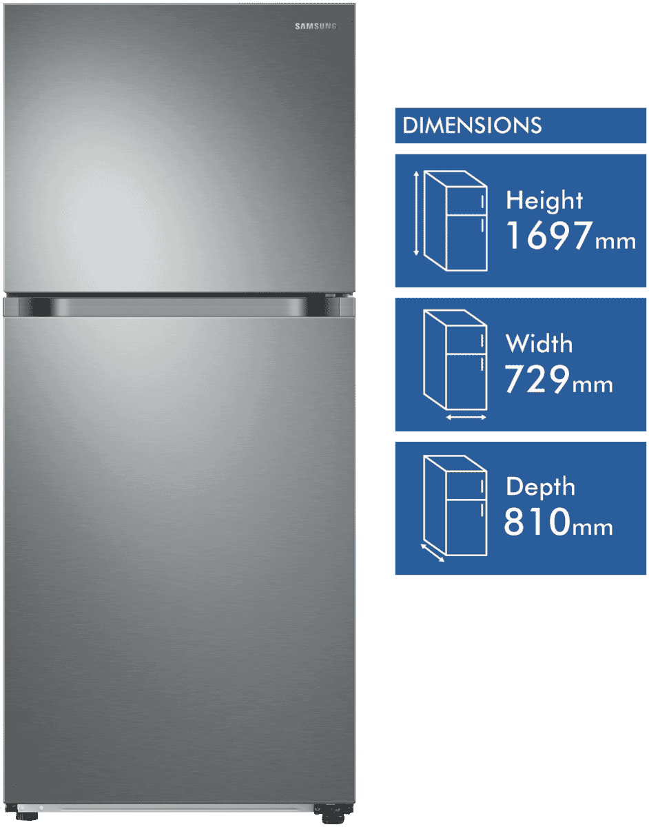Samsung SR519LSTC 525L Top Mount Refrigerator at The Good Guys
