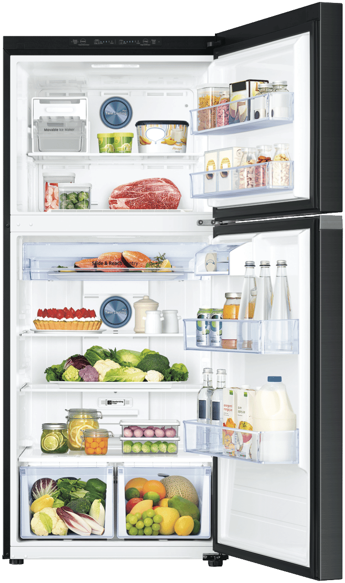 Samsung SR520BLSTC 525L Top Mount Refrigerator at The Good Guys