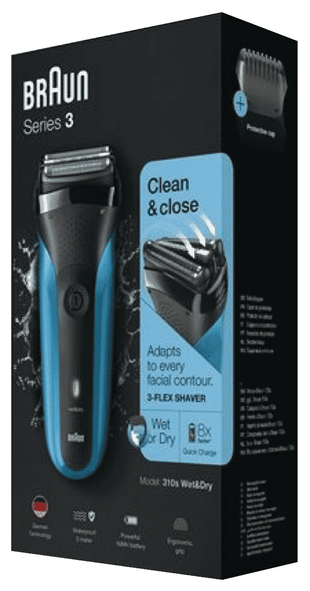 Braun Series 3 Wet & Dry Shaver 310S
