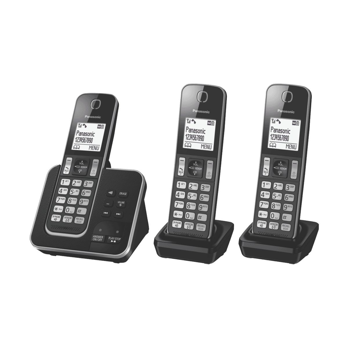 Panasonic Cordless Phone Triple Pack KXTGD323ALB