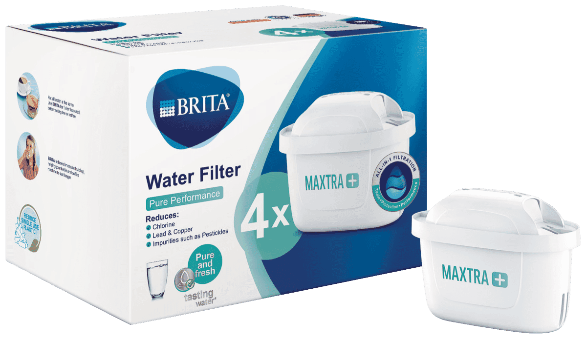 Pack of 10 Brita Universal Limescale Water Filter Cartridges for Brita Maxtra Plus 