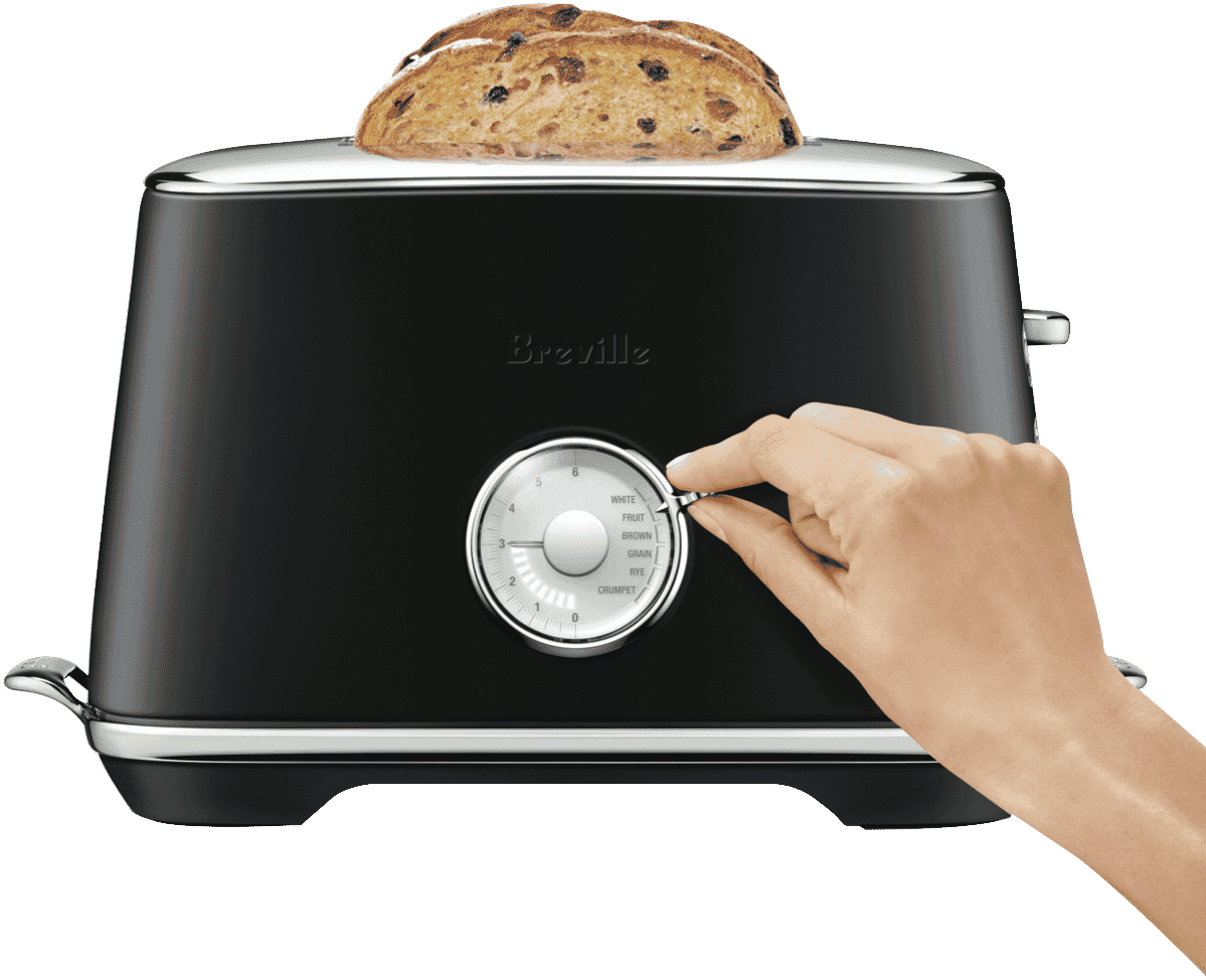 Breville BTA735BTR the Toast Select Luxe Black Truffle at The Good Guys