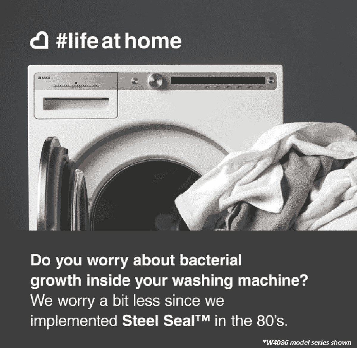 Asko W2084C 8kg Classic Front Load Washer at The Good Guys