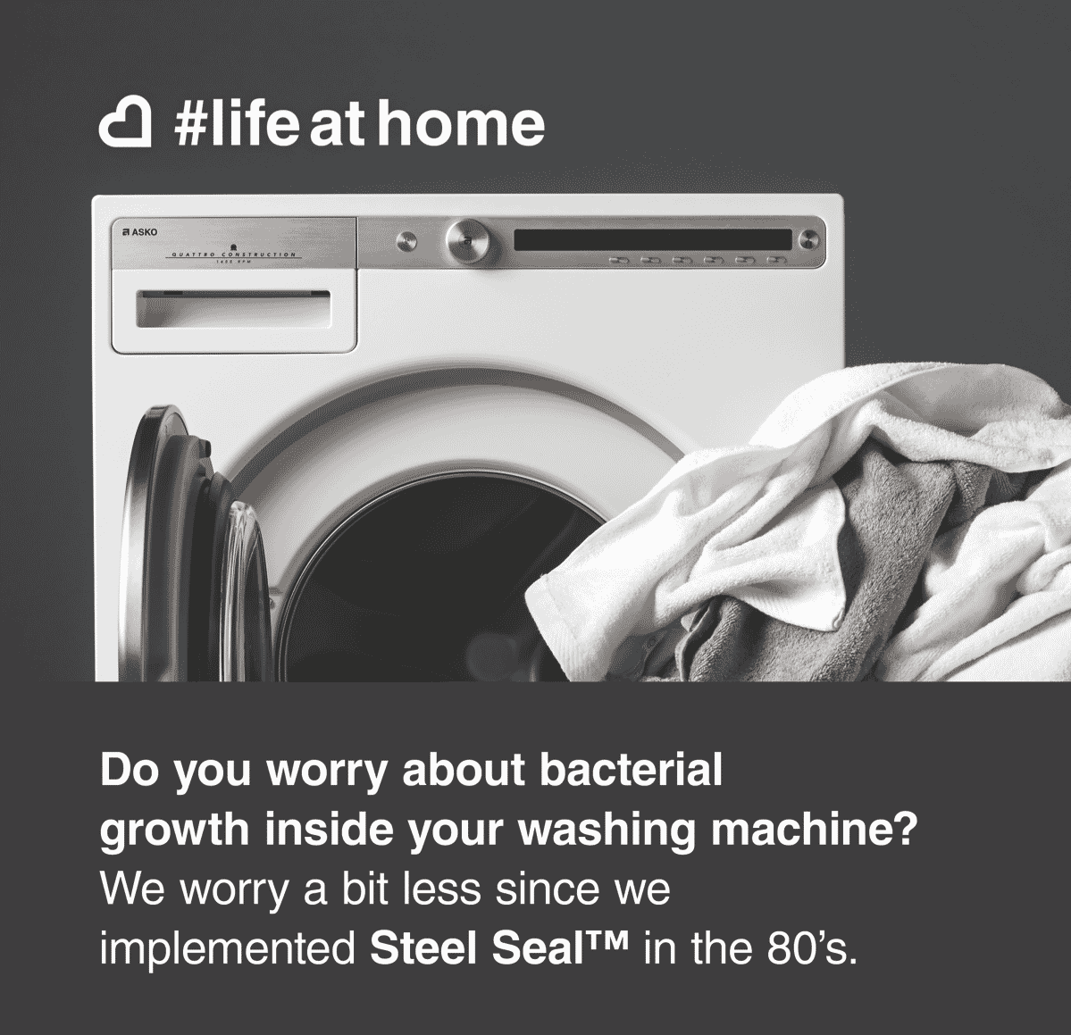 Asko W4104C 10kg Logic Front Load Washer at The Good Guys