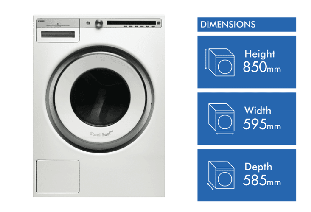 ASKO 8kg Logic Front Load Washer