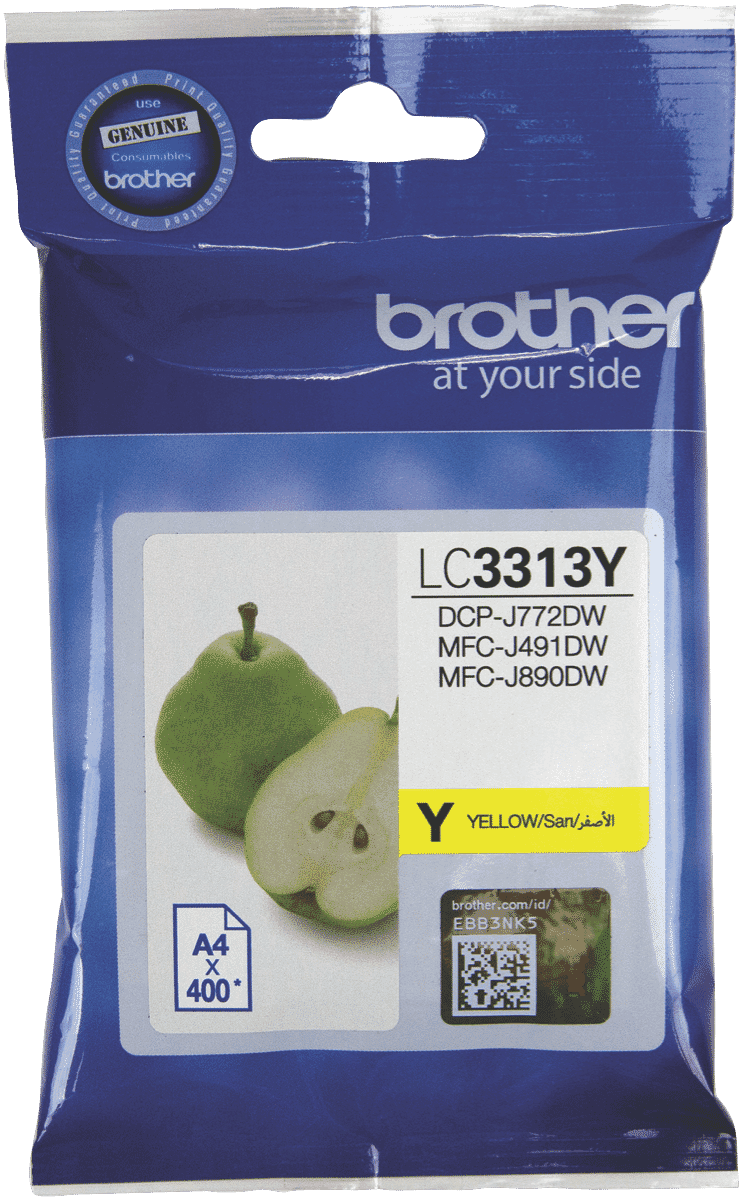 Brother LC3313Y LC3313 Yellow Ink 
