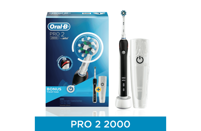 Wat dan ook Oprichter schotel Oral B PRO2000BK Pro 2000 Electric Toothbrush at The Good Guys