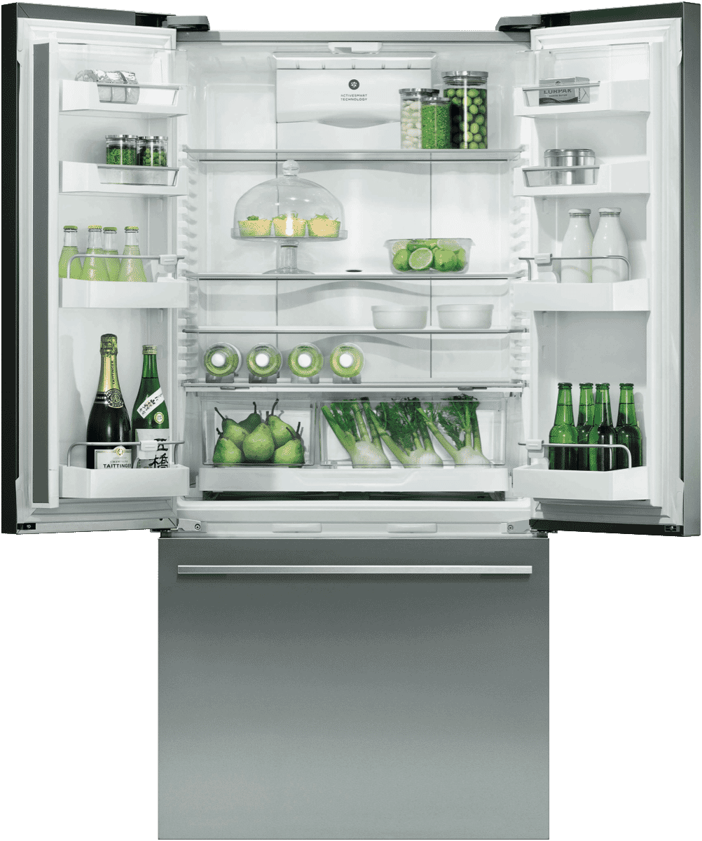 Fisher & Paykel RF522ADUX5 487L French Door Refrigerator at The Good Guys