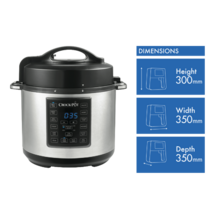 Crock-Pot® Express Easy Release Pressure Multicooker, CPE210