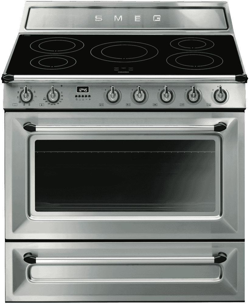 Smeg Tr90ix9 90cm Induction Freestanding Upright Cooker S S At