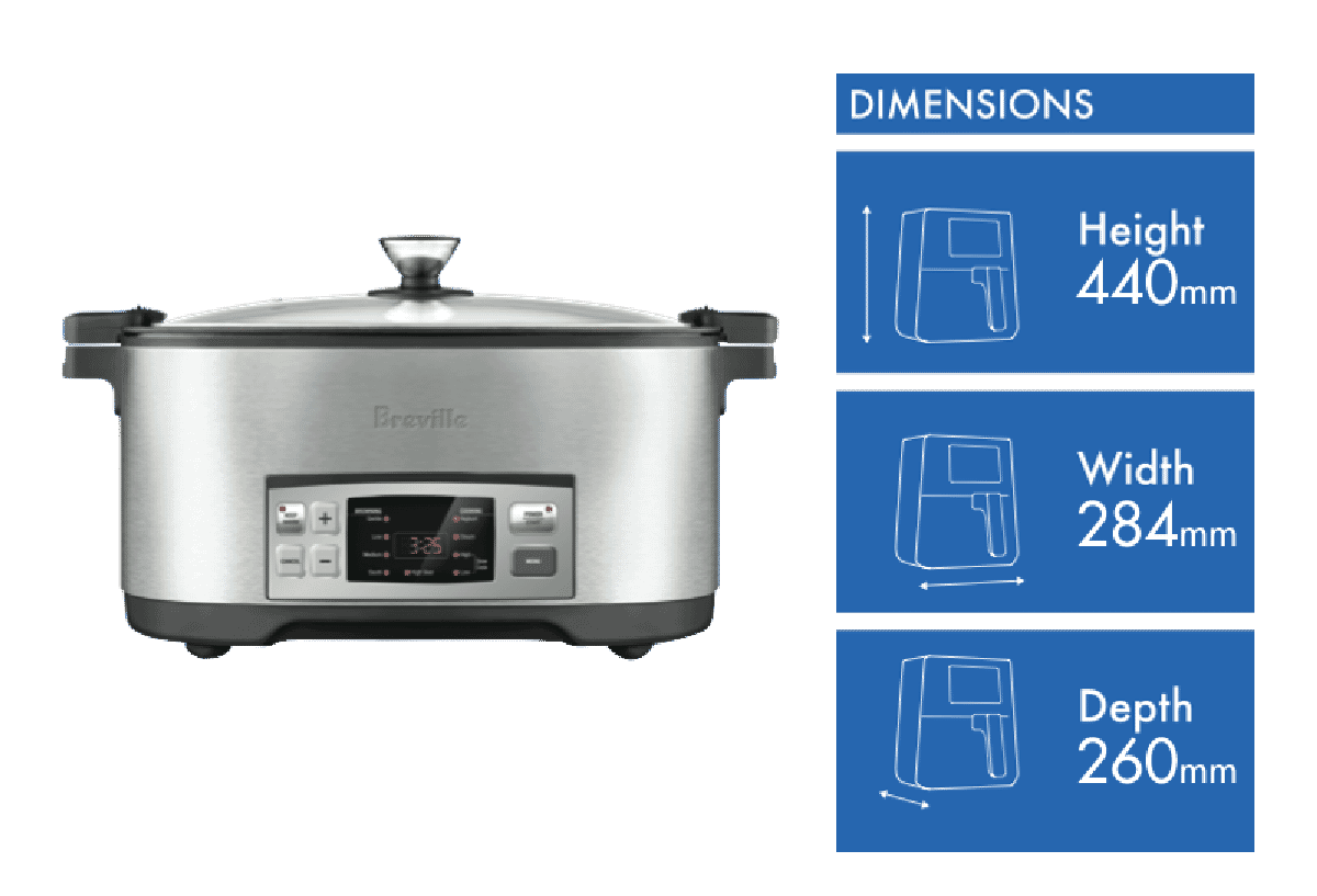 Breville Slow Cooker with EasySear review: Easy on the eyes, but