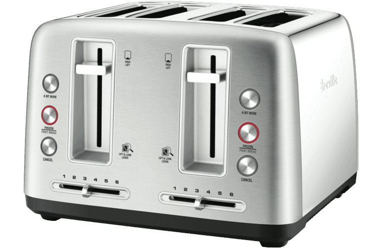 Breville Lta670bss The Toast Control 4 Slice Toaster At The Good Guys