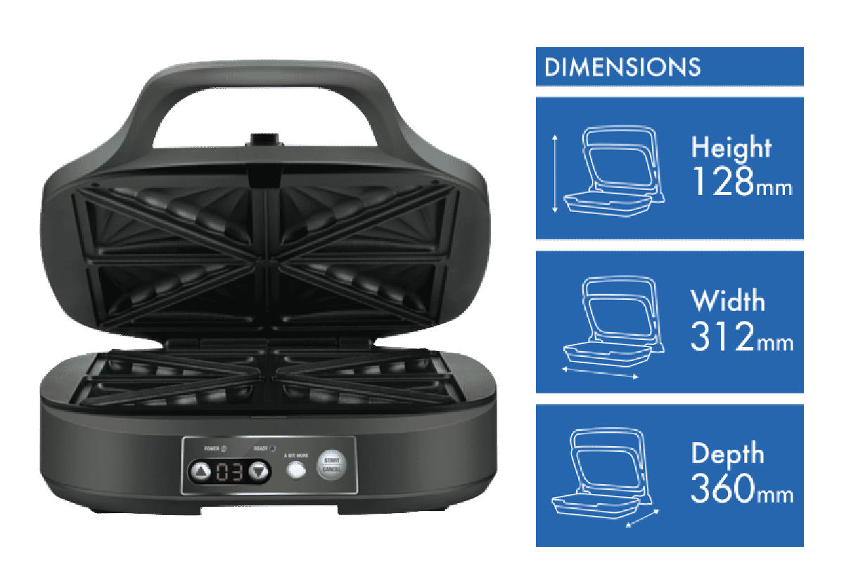 Breville the Big One Toastie Maker main image 1