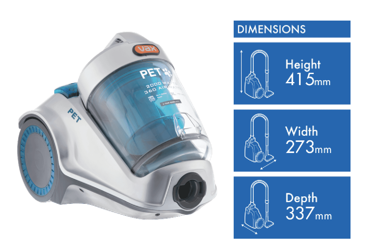 Vax Pet Bagless Vacuum