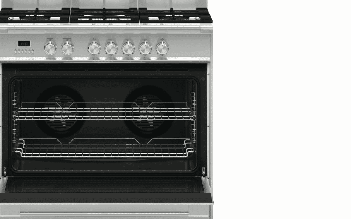 Fisher & Paykel OR90SCG2X1 90cm Dual Fuel Freestanding Cooker SS at The