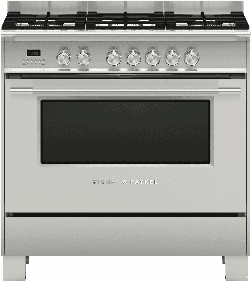 Fisher & Paykel OR90SCG4X1 90cm Dual Fuel Freestanding Cooker at The