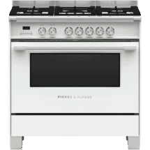 Fisher & Paykel90cm Dual Fuel Freestanding Cooker White50060712