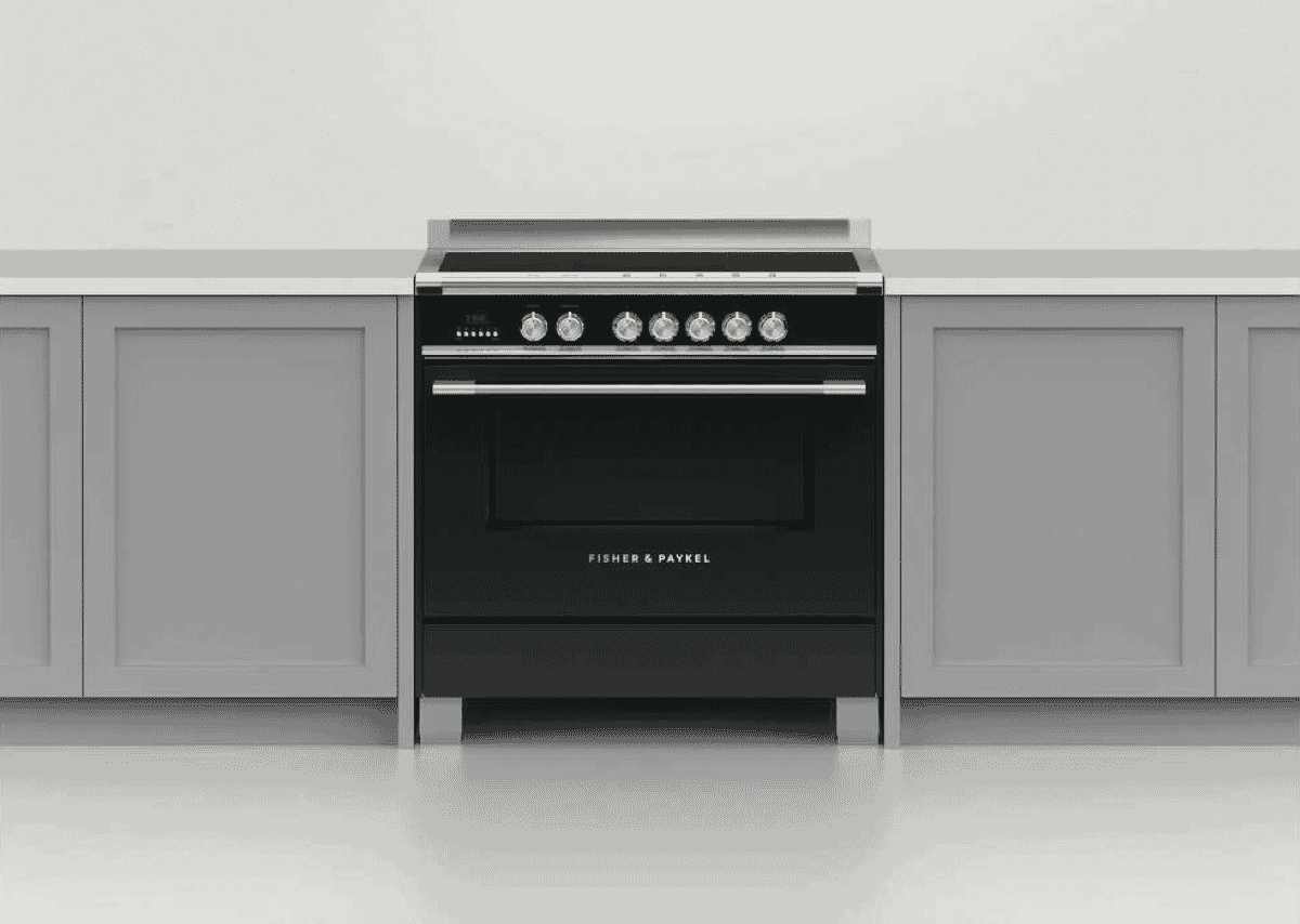Fisher & Paykel OR90SCI4B1 90cm Induction Freestanding Cooker at The