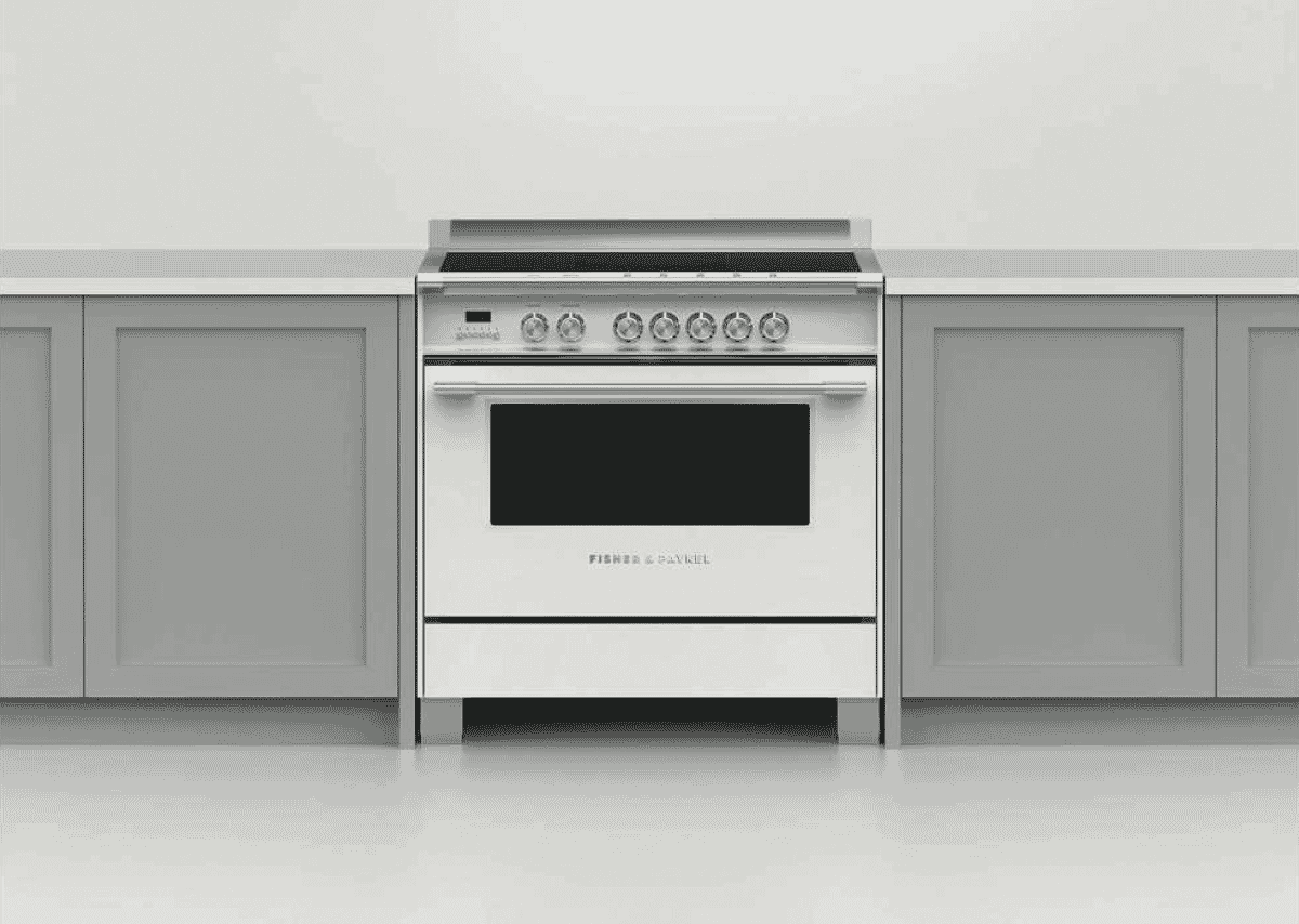 Fisher & Paykel OR90SCI4W1 90cm Induction Freestanding Cooker at The