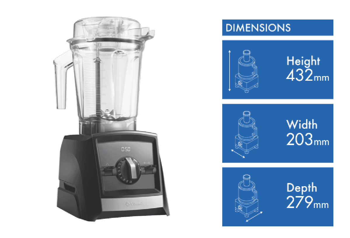VITAMIX Ascent Series A2500i High-Performance Blender