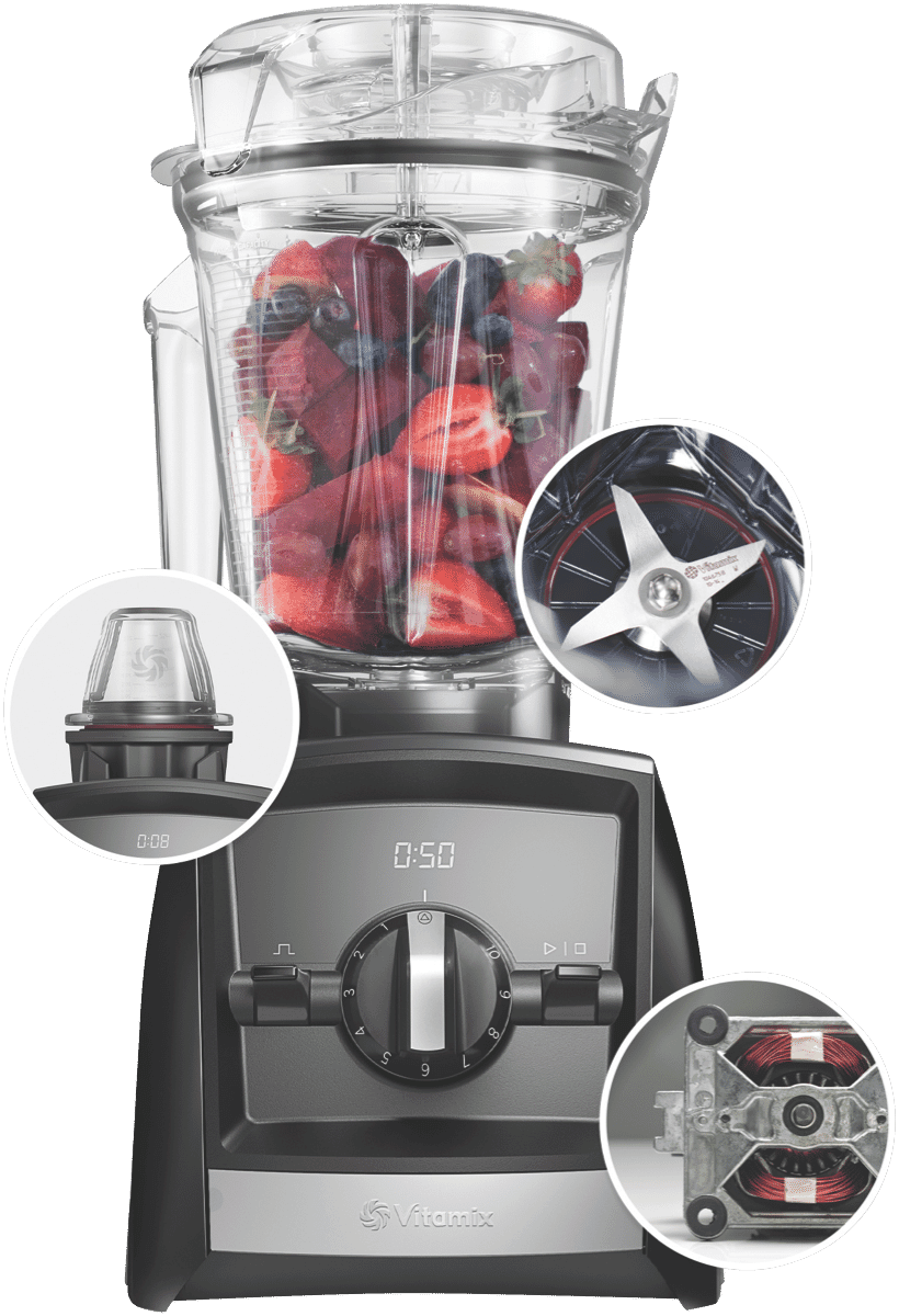 VITAMIX 065302 Ascent Series A2300i HighPerformance Blender Black at