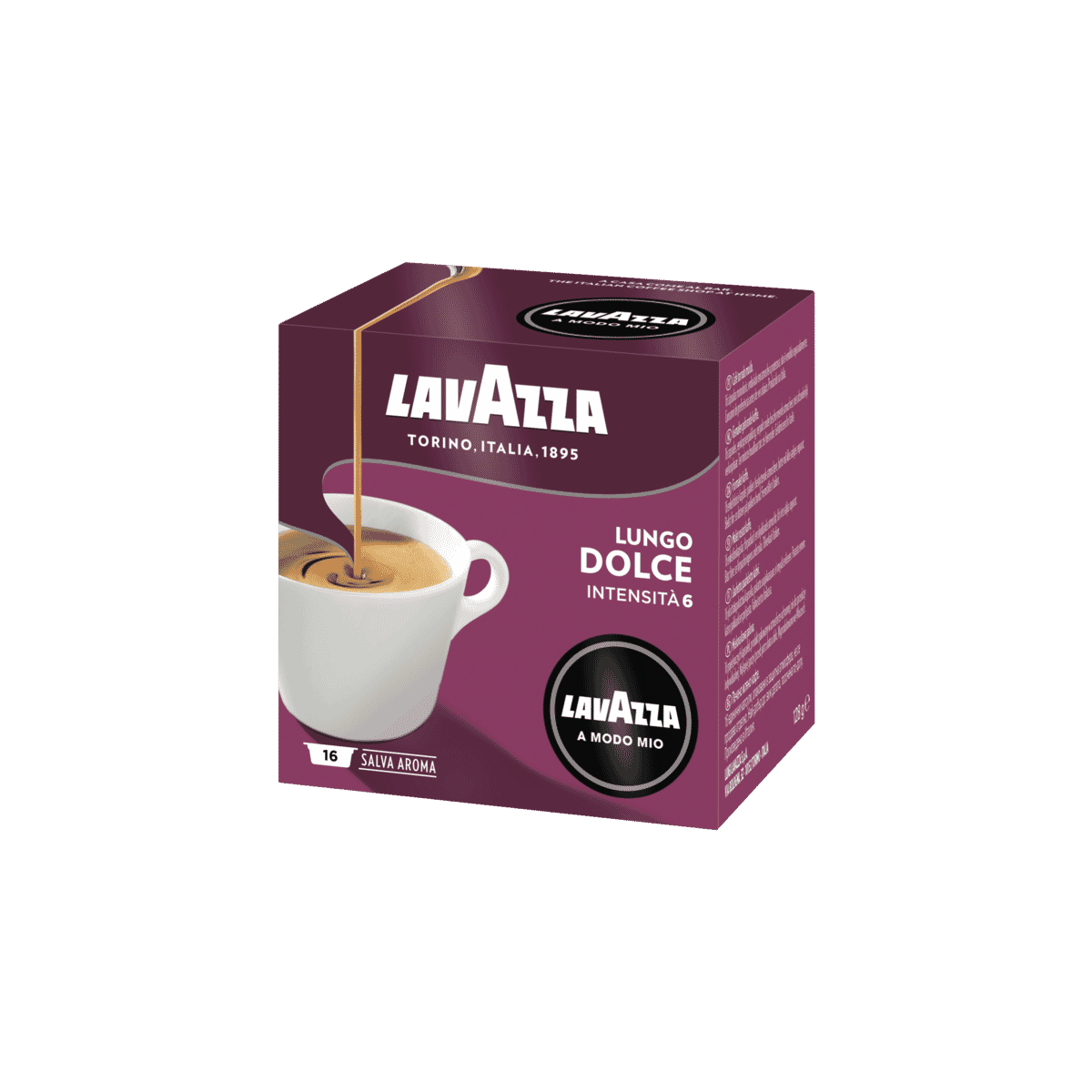 Lavazza Lungo Dolce Coffee Capsules 16pk 88649