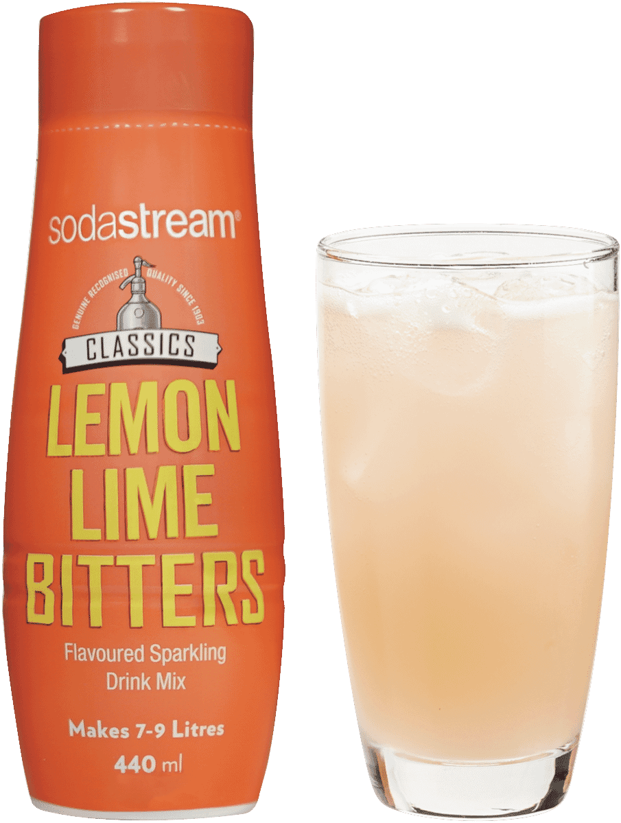 Sodastream 1024252610 Classics Lemon Lime & Bitters 440ml at The Good Guys