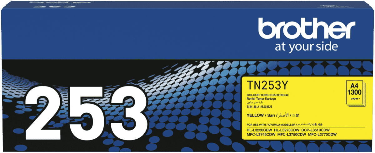 BrotherTN-253Y Yellow Toner Cartridge50061223