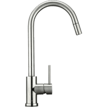 HafeleStainless Steel Gooseneck Mixer Tap with Pull Out Nozzle50061240