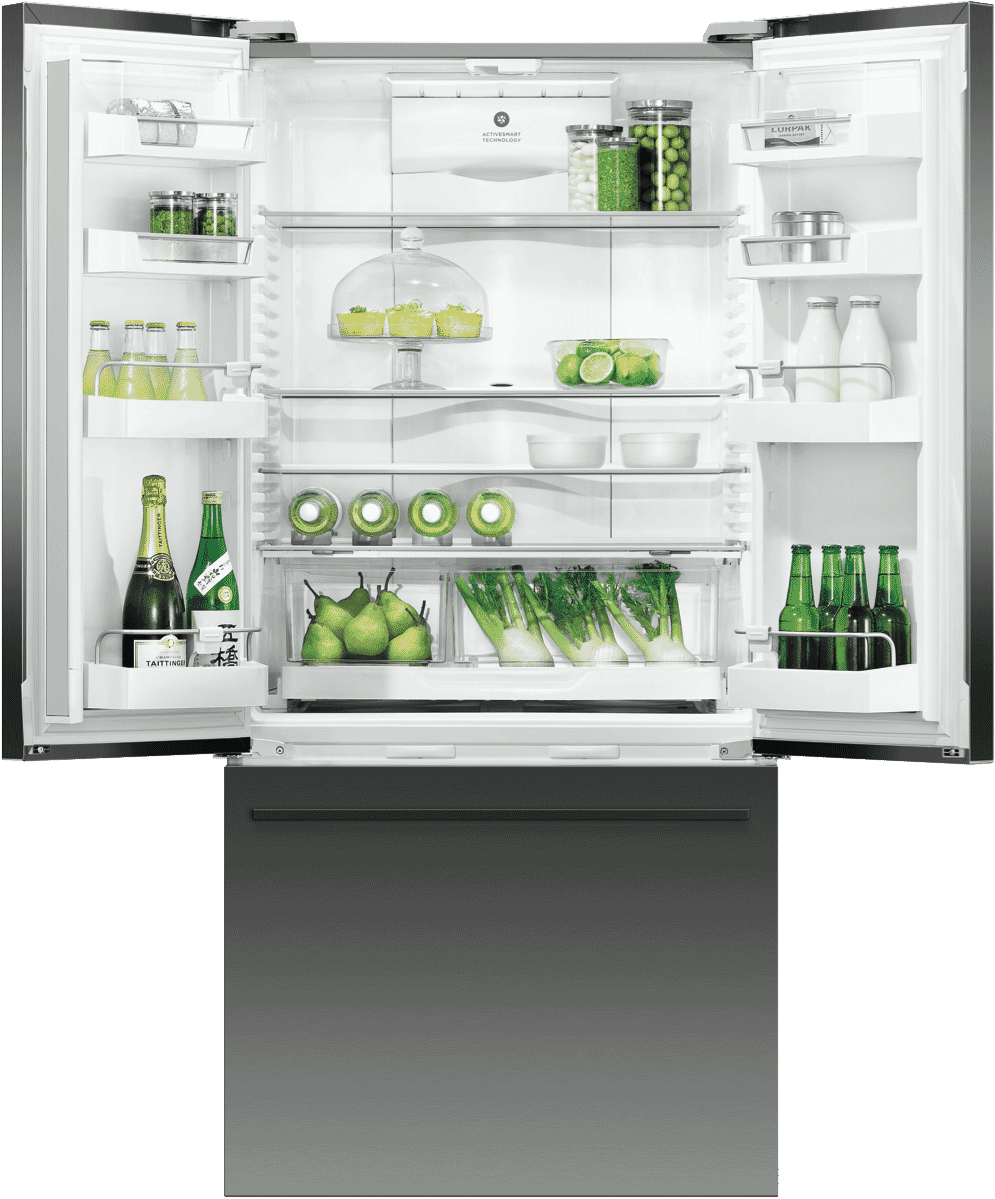 Fisher & Paykel RF522ADUB5 519L French Door Refrigerator at The Good Guys