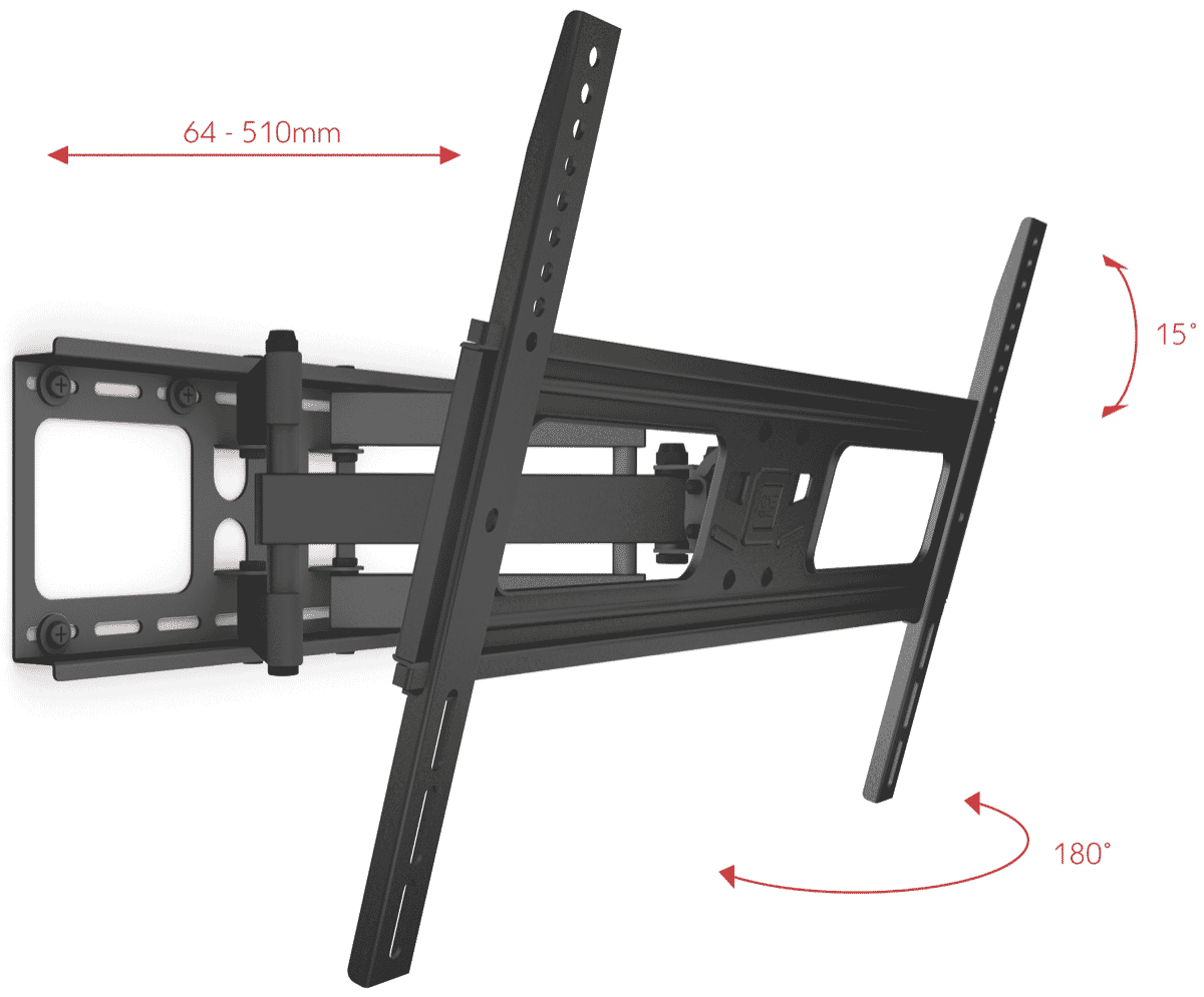 One For All WM4661 3284" Turn120 60kg TV Bracket at The Good Guys