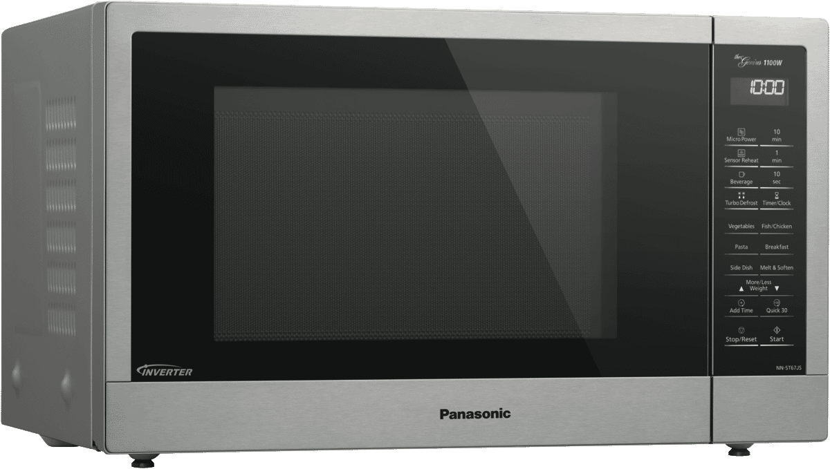 Panasonic NNST67JSQPQ 32L Inverter Sensor Microwave Stainless Steel at