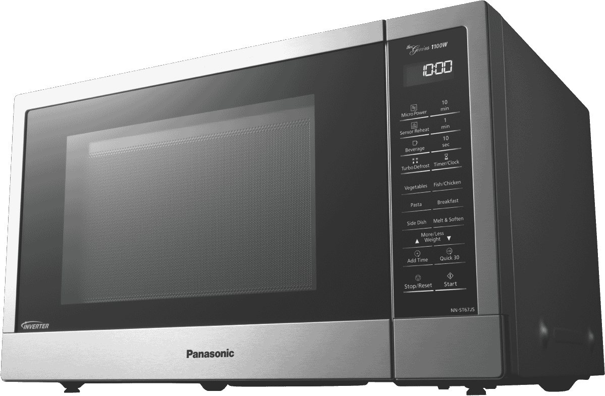 Panasonic NNST67JSQPQ 32L Inverter Sensor Microwave Stainless Steel at