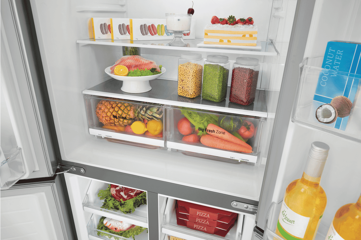 LG GFB590PL 594L French Door Refrigerator at The Good Guys