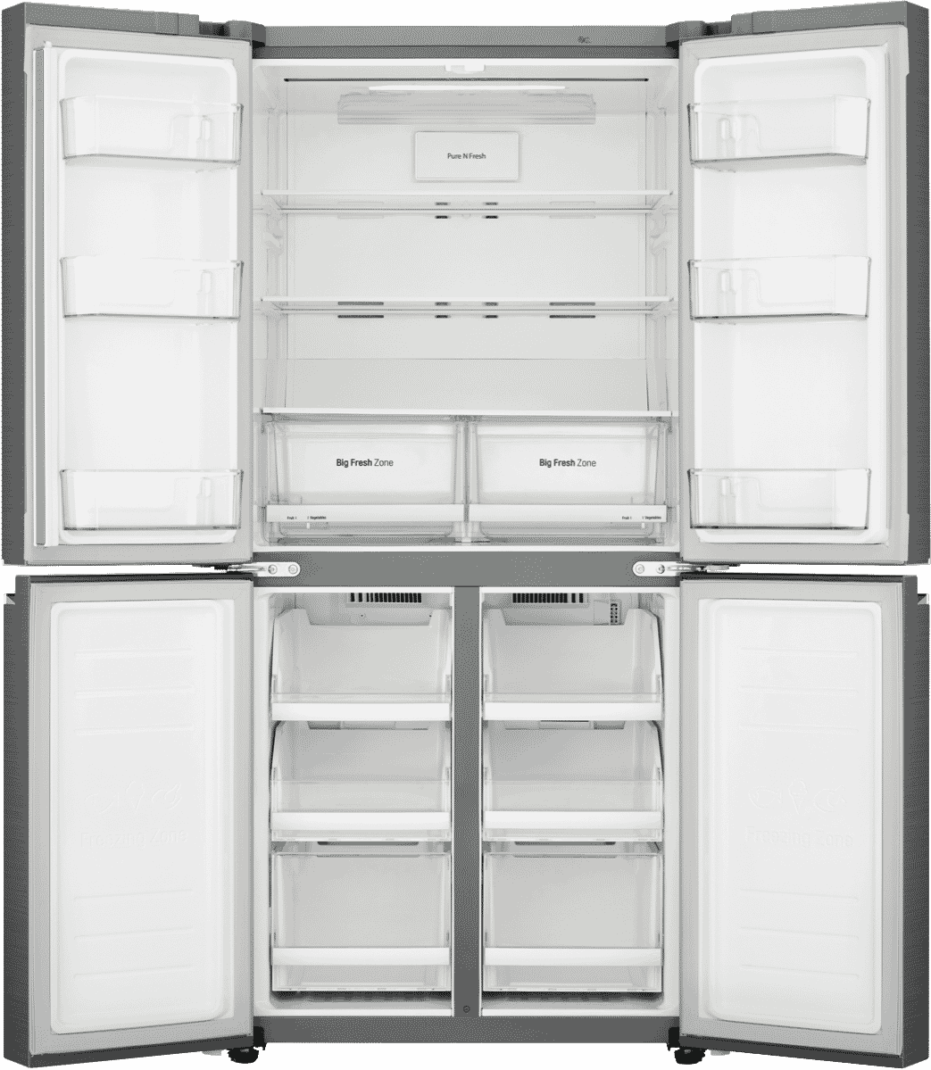 LG GFB590PL 594L French Door Refrigerator at The Good Guys