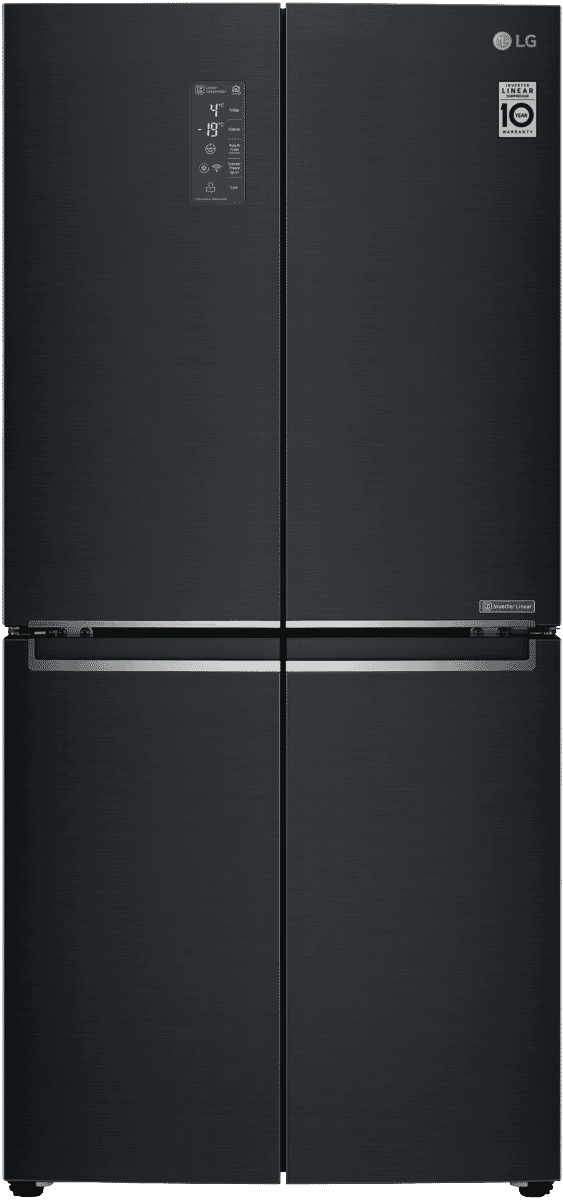 LG GFB590MBL 594L French Door Refrigerator at The Good Guys