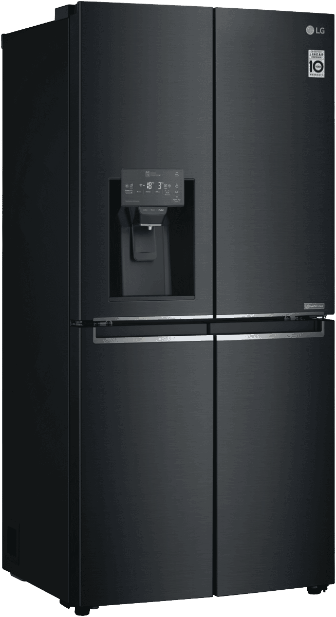LG GFL570MBL 570L French Door Refrigerator at The Good Guys