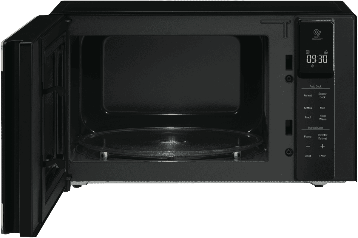 LG MS4296OMBS NeoChef 42L 1200W Matte Black Stainless Steel Microwave at The Good Guys