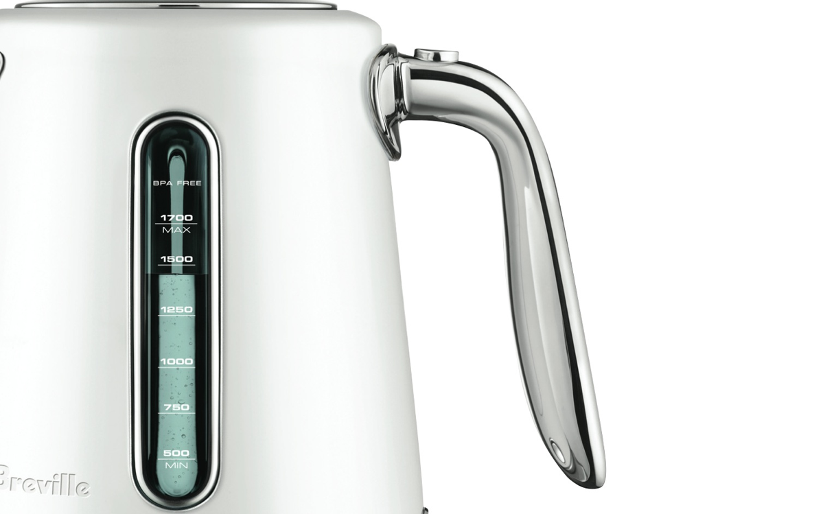 Breville The Soft Top Luxe Kettle Stainless Steel BKE735BSS